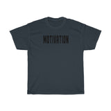 MOTIVATION T-SHIRT (Black Print)