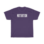 MOTIVATION T-SHIRT (White Print)