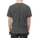 RESPECT T-SHIRT(Dark Gray / Black Print)