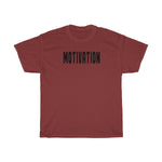 MOTIVATION T-SHIRT (Black Print)